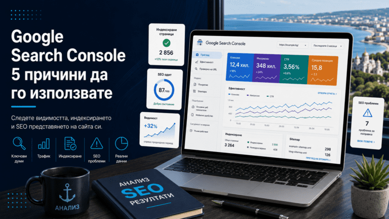 Google Search Console: 5 причини да го използвате за вашия сайт