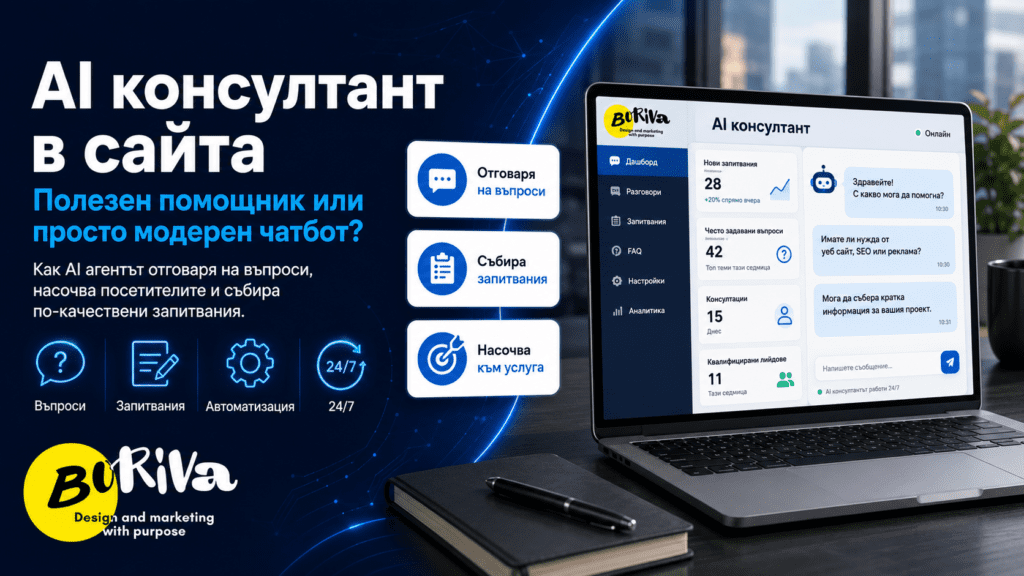AI консултант за сайт: полезен помощник или просто модерен чатбот?