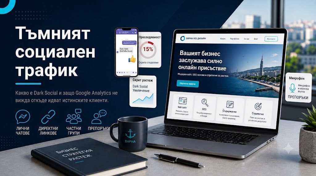 Тъмният социален трафик (Dark Social): Как хората наистина научават за бизнеса ви?